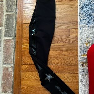 Noli, black leggings, 7/8 length, size x small